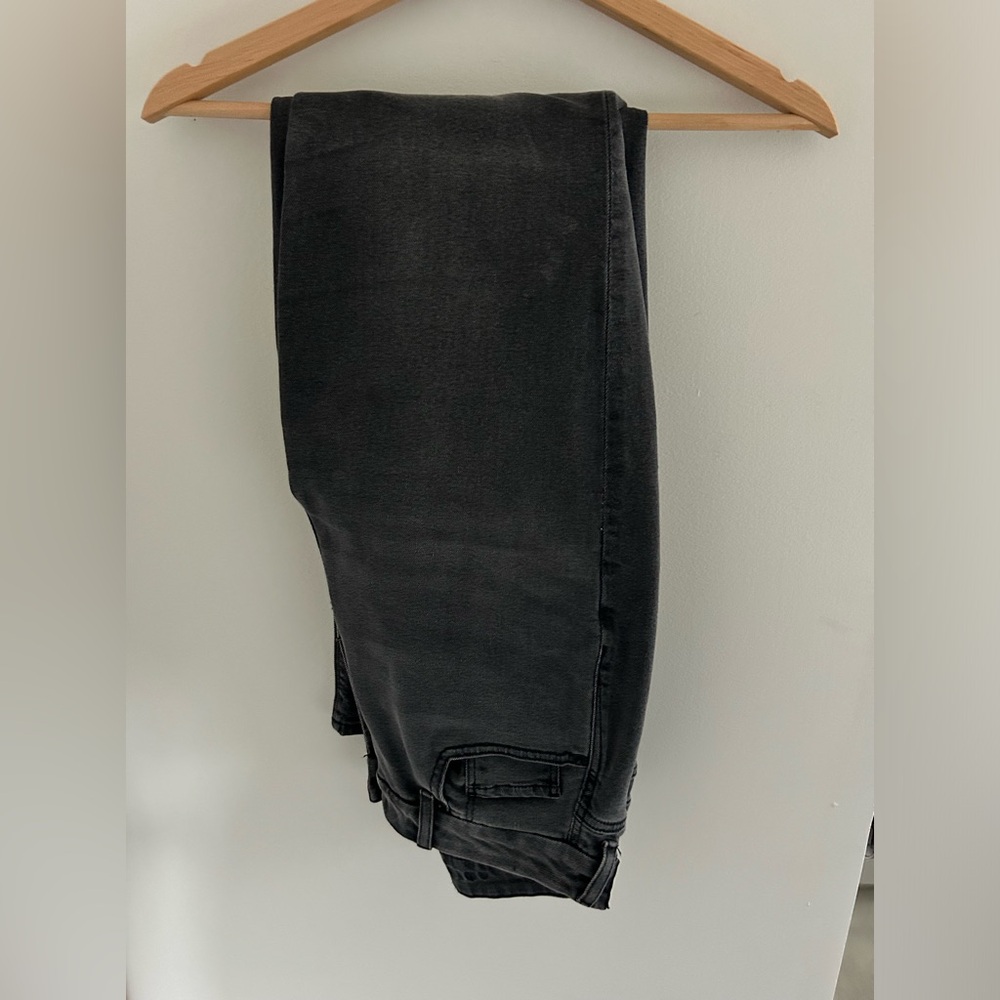 black american eagle high rise curvy mom jeans